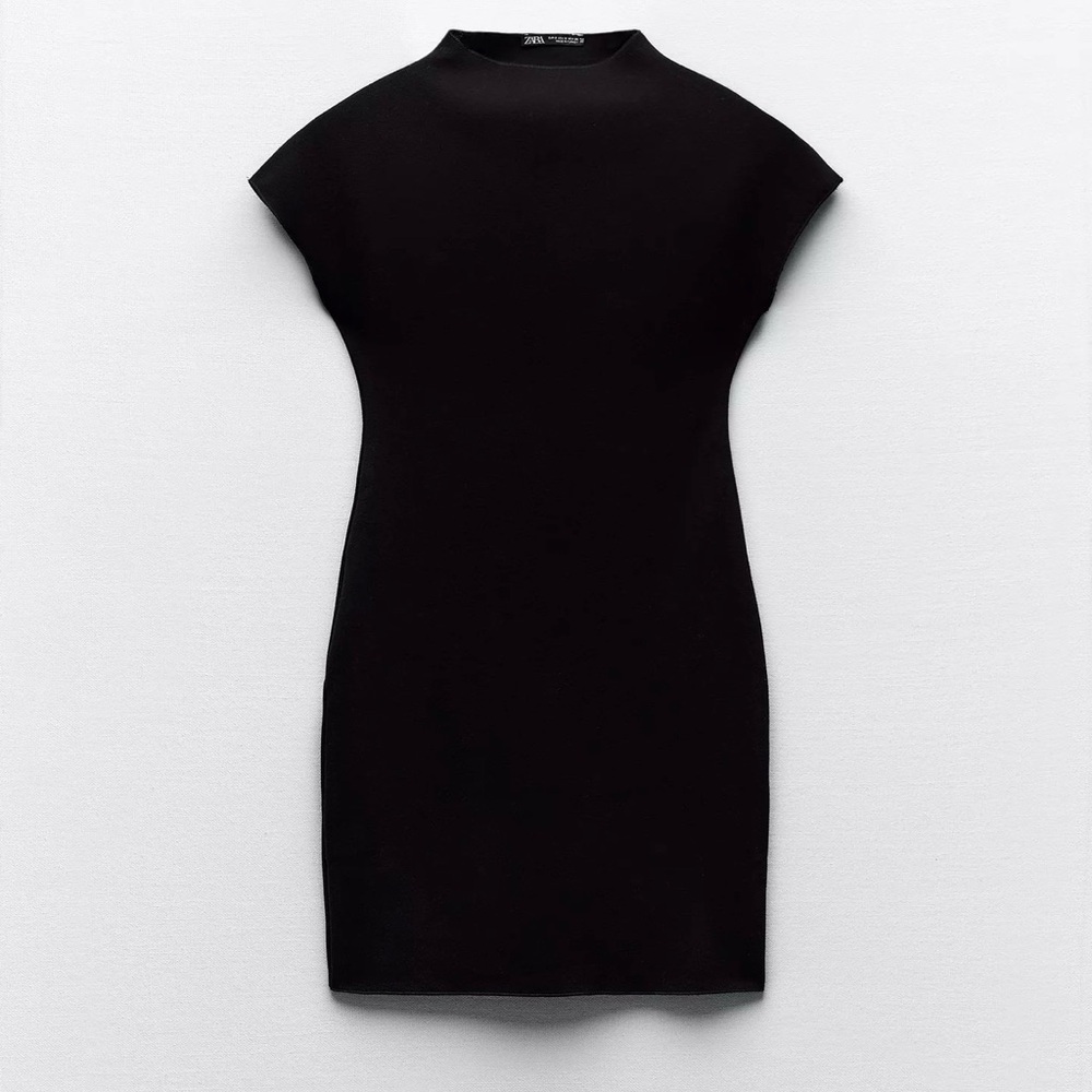 ZARA Elegant Black MINI Women's Dress